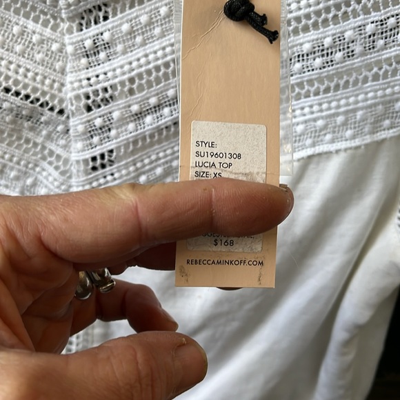 Rebecca Minkoff Lucia Top Blouse NWT - Picture 8 of 11
